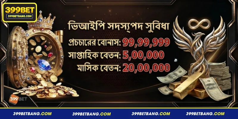 399BET-এ VIP প্রমোশনের তথ্য ও বিস্তারিত শেয়ার করা হলো