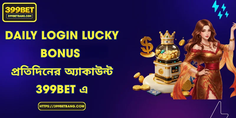 Daily Login Lucky Bonus - প্রতিদিনের অ্যাকাউন্ট 399BET এ