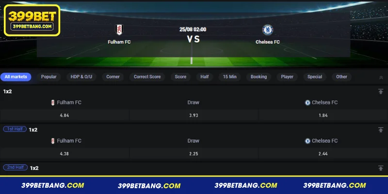 Football Betting 399BET-এর অনন্য বৈশিষ্ট্য ও হাইলাইটস