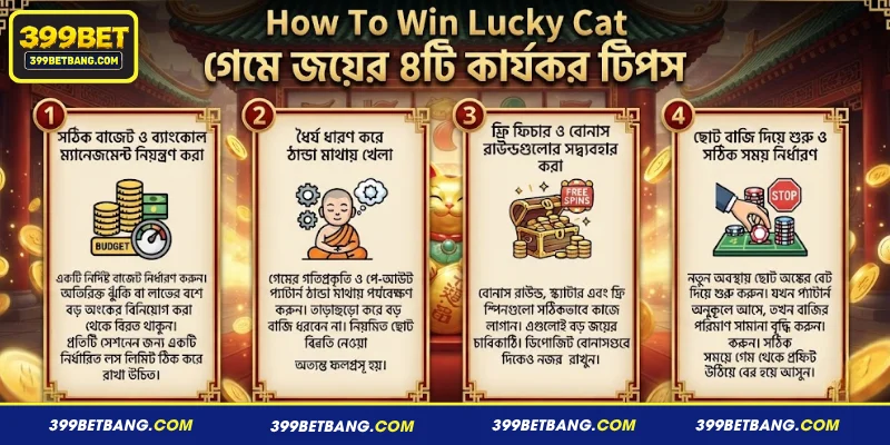 How To Win Lucky Cat গেমে জয়ের ৪টি কার্যকর টিপস